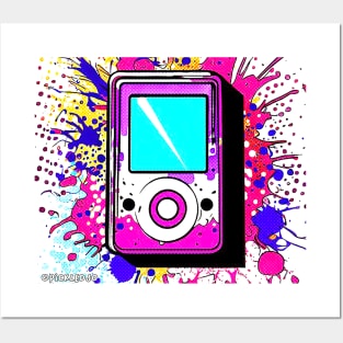 MP3 player Pop Art Posters and Art